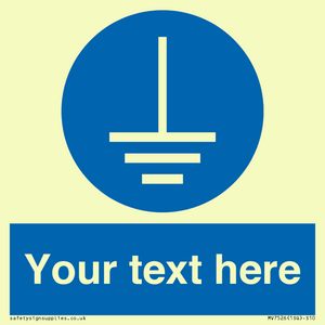 Custom Connect to Earth Sign